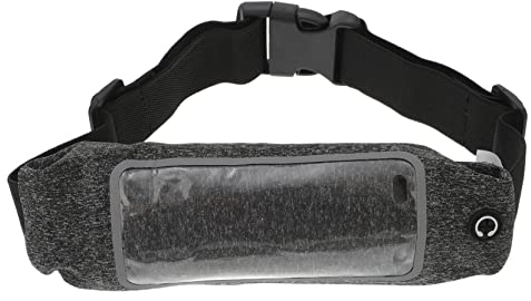DIKACA Leichte atmungsaktive 4 7-Zoll-Laufgürteltasche mit Touchscreen-Zugang für Damen und Herren Reflektorstreifen wasserabweisend