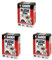 Sader - Plâtre Fin de Paris - Scellement, Rebouchage, Montage et Réparation - Tous Supports - Intérieur - Prise Rapide 10 Minutes - 1 Boîte Carton 1 kg (Lot de 3)
