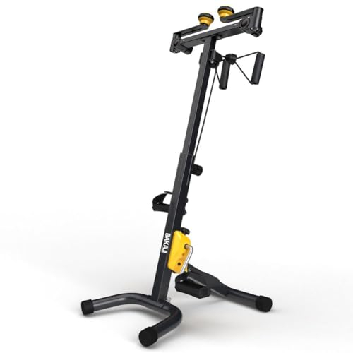 BAKAJI Pedaliera Allenamento Braccia Gambe Cyclette Cycle Bike Ginnastica Passiva Esercizio Fitness Riabilitazione Anziani (Trial Cycle Cyclette)