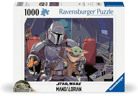 Ravensburger Puzzle 12000512 - The Mandalorian - 1000 Teile Puzzle für Erwachsene und Kinder ab 14 Jahren, Star Wars Geschenke