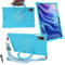 YHFZR Coque pour Teclast T60 Tablet 12 Pouce, Support Rotatif Stand Silicone Antichoc Léger Housse de Protection pour Teclast T60 Tablet 12 Pouce, Bleu