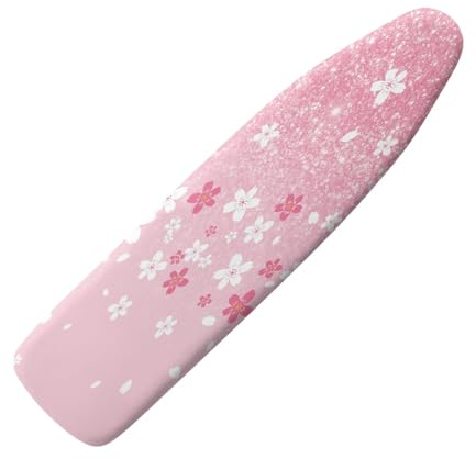 Dajingkj Housse de table à repasser, taille XL, pour centrale vapeur, avec rembourrage, housses de planche à repasser, 140 x 40 cm, avec élastique élastique, antidérapantes, lavable, élastique, pour