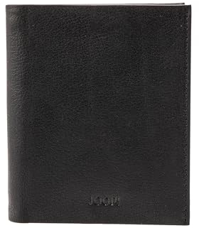 Joop! - Brieftasche für Herren, horizontale Geldbörse aus Echtleder, Maße 10 x 13 x 1 cm (Schwarz)