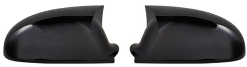 Rückspiegel Abdeckung Für Golf 5 MK5 Für GTI Für Jetta 5 Für Passat B6 B 55 Für Golf 5 6 Plus Seite Flügel Spiegel Abdeckungen Kappen Tür Spiegelkappen (Farbe : Bright black)