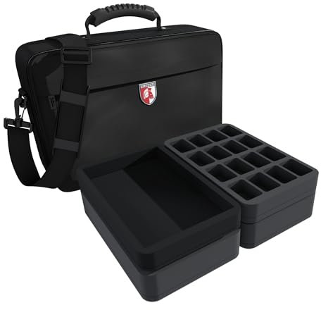 Feldherr MEDIUM Tasche kompatibel mit Warhammer 40.000: Darktide - Miniaturen + Spielmaterial