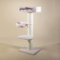 Arbres à Chat RHRQuality pour Grands Chats - Royalty de Luxe - 158 cm de Haut - avec poteaux en sisal Extra épais de 20 cm - Rose
