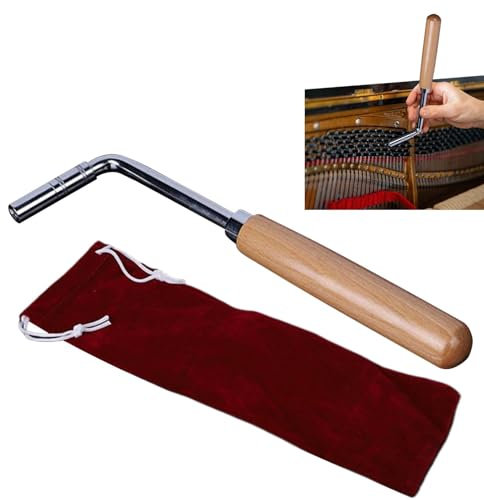 Piano Tuning Tools, Professional Wrench Hammer, 11.42x11.81in Violin Parts, Musical Instrument Accessories, Guitar Tools for Pianists for Maintenance and Preparation