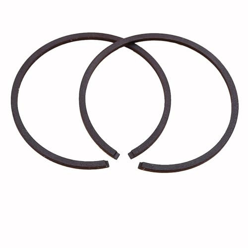 Pexorin CG22 Kolbenring 31 mm, for Hitachi Koki CG22EAB EAD EAS 21CC Stangentrimmer Sägezylinder Segmentgriff Freischneider Kolbenring für Gartenmaschinen(2 PCS)
