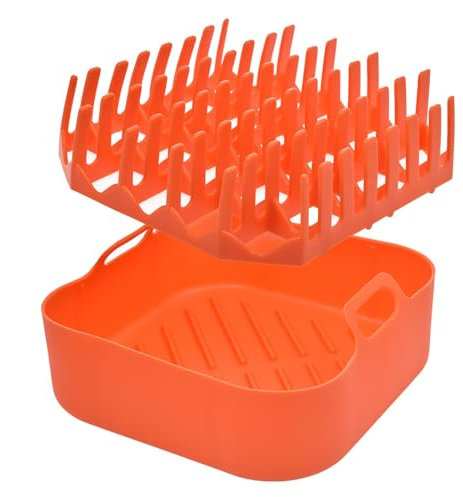 -Kocher aus Silikon für Backofen, Speckherd, Mikrowelle, Wärme, -Küchenzubehör für Pommes Frites, Non-Stick-Bacon, Wurst, Pizzakocher