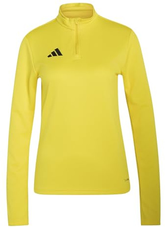 adidas Damen Entrada26 Training Top Sweatshirt, Team Yellow/Black, M