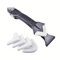 Spatola Rimuovi Silicone Raschietto Kit 3 in 1 Sigillante Utensile Professionale per Bagno Cucina Pavimento Fughe Finestre Infissi Doccia Lavoro Piastrelle