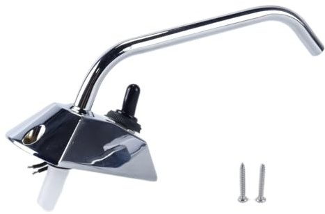 Ausi Pompe à eau électrique 12 V, robinet à haute efficacité, interrupteur pour caravane, camping-car, camping-car, bateau, cuisine
