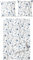 Erwin Müller Bettwäsche Perkal-Seersucker blau-weiß Größe 1x 135x200 cm + 1x 80x80 cm