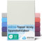 etérea Jersey Topper Spannbettlaken 180x200-200x200 cm Natur für 5-10 cm Steghöhe 100% Baumwolle - Oekotex Spannbetttuch Matratzen Bett Bezug - Bettlaken 180x200cm - 200x200cm Creme