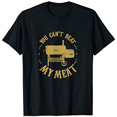Funny BBQ Pit Reverse Flow Smoker Accessory Dad Grill Gift T-Shirt