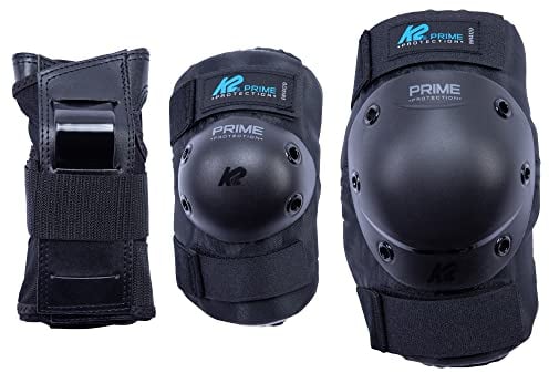 K2 Skates Unisex Inline Skates K2 Prime PAD Set Slim, Black - Blue, 30E1414.1.1.XL