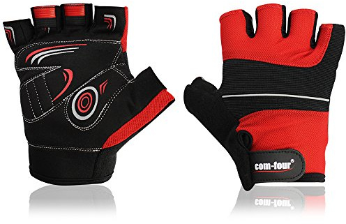 Wilhelm Sell® Fitness- und Fahrradhandschuhe für Deine nächste Fahrradtour | Halbfinger-Handschuhe für Rad und Bike - Damen und Herren - Unisex