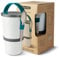 BLACK + BLUM Stackable Free Leak-Proof Fiambrera apilable sin BPA, a Prueba de Fugas, Apta para microondas, con Tenedor de Acero Inoxidable, océano, 900 ml/887.2 ml, 900
