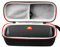 AONKE Duro Estuche Viajes Funda Bolso para JBL Flip 5 / Flip Essential Altavoz inalámbrico portátil con Bluetooth, Speaker Resistente al Agua (Short Black)