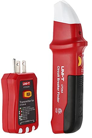 TKSE UT25A Détecteur de disjoncteur numérique professionnel, Testeur électrique avec testeur de prise GFCI LED