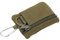 Alomejor Mini Molle Pouch Bag, Outdoor EDC Wallet Geldbörse mit Karabiner Mini Portable Key Card Case für Camping Wandern Radfahren(Grün)