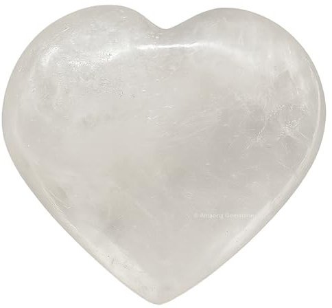 Piedra de palma de cristal de cuarzo transparente, piedra de masaje de bolsillo para equilibrio natural de chakras, curación de reiki y rejilla de cristal