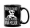 Miss Miserable Taza Trabajo duro para que mi perro viva mejor