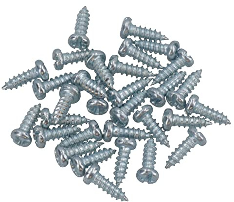 Self Tapping Screws PH2 Drive 3.5mm (Width) x 12mm (Length) Fasteners 30pcs