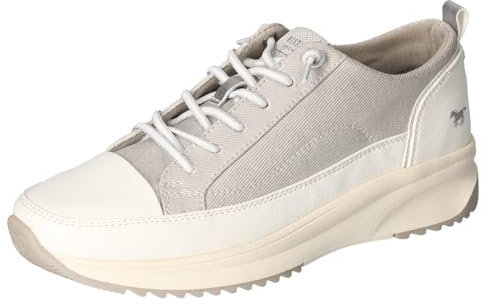 MUSTANG Femme 1458-302 Basket, argenté, 40 EU