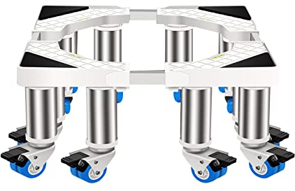 YHJZSM Carro Independiente para Refrigerador Y Congelador Altura 35 Cm / 13,7 Pulgadas Ruedas para Refrigerador Y Congelador Base De Soporte para Refrigerador Y Congelador De Lado A Lado