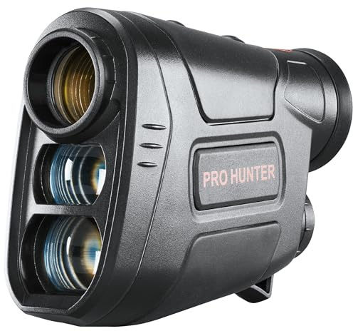 Simmons - Pro Hunter 6x20 Laser-Entfernungsmesser - Leichtgewicht - IPX4 wasserdicht - 730m