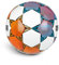 Derbystar Fussball Brillant TT v23 Weiss Blau Orange 5