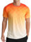 APTRO Men’s T-Shirts Gym T Shirts for Men Moisture Wicking Athletic Breathable Running Tops Quick Dry Short Sleeve T-Shirt Gradient Orange XL