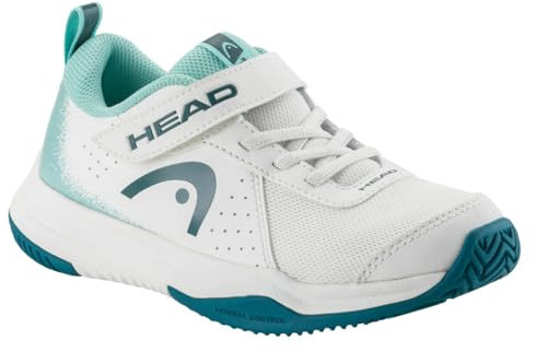 HEAD Sprint Strap 4.0 Kids WHTQ White Turquoise