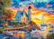 Puzzle 1000 Teile für Erwachsene, klassisches Lernspiel-Leuchtturm-Wunderschönes Dekoration Puzzle Geschenke