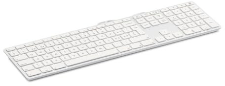 LMP USB Numerische Tastatur (ISO) Windows - KB-3421, 110 Tasten, 2X USB, Aluminium - Italienisches QWERTY-Layout - Silber