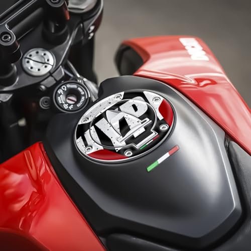 Az Graphishop Protezione Tappo Benzina Resina 3D Compatibile Con Ducati Hypermotard 950 RVE 2024-2025 GP-3032