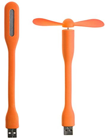 Ventilador de refrigeración USB Gadget electrónico LED USB Ventilador Portátil Flexible Gadget para portátil Smartphone