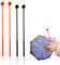 Xylophone Accessories, 4 Stück Percussion Drumsticks für Schlagzeug, Marimba-Zubehör, Glockenspiel Zubehör, Drum Sticks, Glockenstäbchen für Glockenspiel Xylophon
