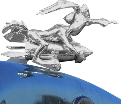 Kühlerfigur Motorrad, Auto-Fronthauben-Ornament, Auto-Außenmodifikation Accessoires Außendekoration