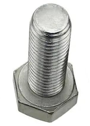 KSeSii 1/2 pz Filettatura Sinistra Viti a Testa Esagonale Esterna In Acciaio Inox 304 Filettatura Inversa Dente Sinistro Esterno Bulloni a Testa Esagonale M6 M8 M10 M12(M8x20(1pcs))