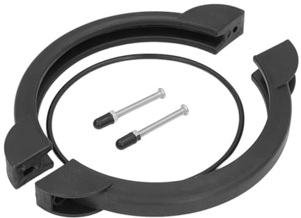 WGFOIP Pool-Sandfilter-Pumpenklemme, Sicheres Ersatzteil mit O-Ring-Schrauben für 12 14 Zoll Pool-Sandfilterpumpe, Langlebiges ABS-Material für die -Sandfilter-Wartung, 9 Stück für -Enthusiasten