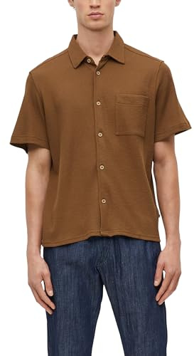 s.Oliver Relaxed Fit: Kurzarmhemd aus Waffelpiqué