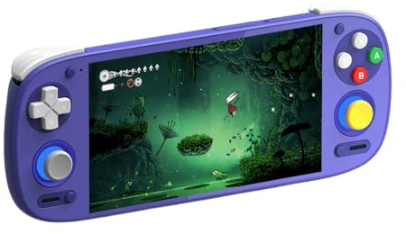 Retroid Pocket 5 Handheld Games Console - 5.5 Inch 1080p AMOLED Screen, Snapdragon 865 Processor, 8GB RAM, 128GB UFS 3.1 Storage, Android 13, 3D Hall Effect Joysticks Portable Retro Video Game Player