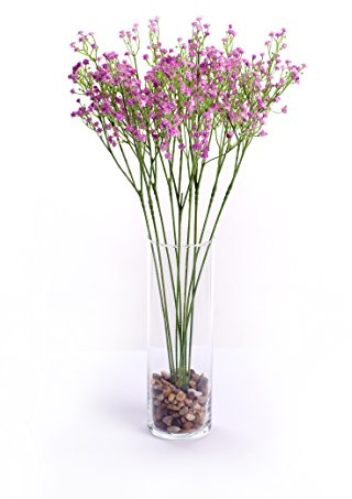 10 Best Artificial (TM) 53 cm 10 Gladiolen Flower Sprays violett