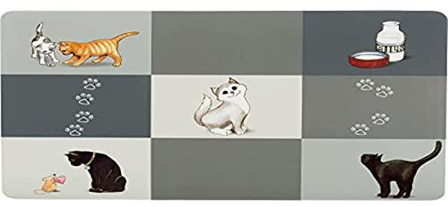 TRIXIE T24579 Tischset Patchwork Katze, 1 Count (Pack of 1)
