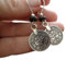 ✿ BOHO ETHNO GYPSY STEIN ✿ lange Haken Ohrringe
