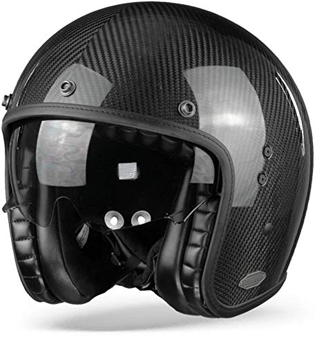 Scorpion BELFAST CARBON SOLID Black M