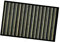 Bambus-Teppich aus Holz, für Küche, Badezimmer, Schlafzimmer, Degradé, verschiedene Größen, Frühstücksbrettchen mit rutschfester Rückseite, Modell Bambus, 50 x 135 cm, Schwarz