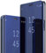 Schutzhülle für Samsung Galaxy S21 5G, Clear View Flip Case, Spiegel-Effekt, Hartschale, PU-Leder, Brieftasche, Schutzhülle für Galaxy S21 360 Full Body stoßfest, ultradünn, Hybrid-Schutzhülle